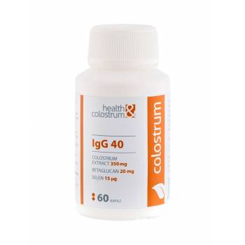 Health & Colostrum IgG40 Colostrum + Betaglucan + Selenium 60 capsules - mydrxm.com