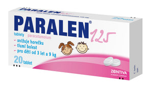 Paralen for children 125 mg 20 tablets - mydrxm.com