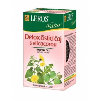 Leros Natur Detox cleaning tea with Vilcacora teabag 20x1,5 g - mydrxm.com
