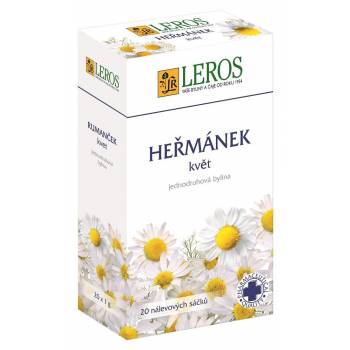 Leros Chamomile flower tea bags 20 x 1 g - mydrxm.com