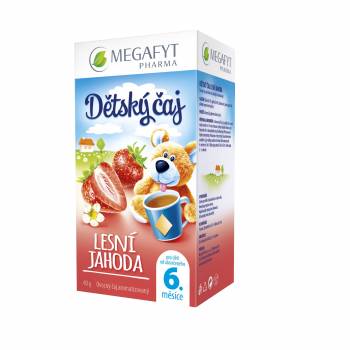 Megafyt Baby fruit tea with wild strawberry flavor teabag 20x2 g
