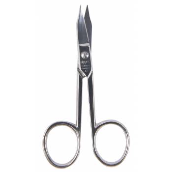 Nippes Solingen Nail scissors curved manicure tip 9 cm