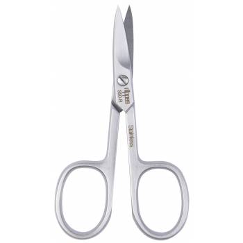 Nippes Solingen Nail scissors curved stainless 9 cm