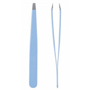 Nippes Solingen Tweezers straight painted blue stainless steel 9,5 cm