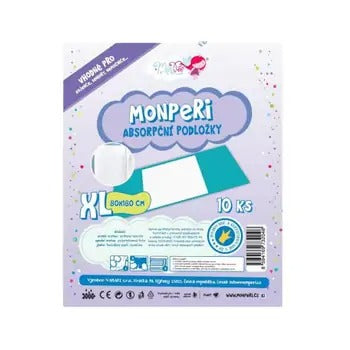 MonPeri Absorption pads XL 80 x 180 cm 10 pcs