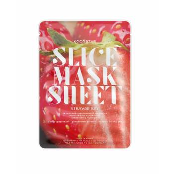 Kocostar Slice mask sheet Strawberry moisturizing face mask 20 ml - mydrxm.com