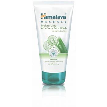 Himalaya Herbals Moisturizing Aloe Vera Facial Wash 150 ml - mydrxm.com