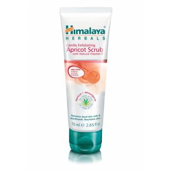 Himalaya Herbals Gentle exfoliating apricot scrub 75 ml - mydrxm.com