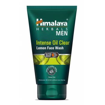 Himalaya Herbals Face Wash for men with lemon 100 ml - mydrxm.com
