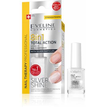 Eveline SPA Nail Total 8in1 Silver Nail Conditioner 12 ml - mydrxm.com