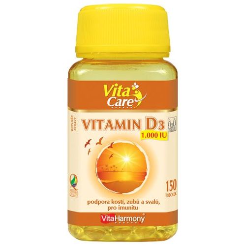 VitaHarmony Vitamin D3 1,000 IU 25 mcg 150 capsules