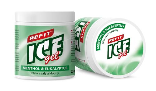 Refit ice Massage gel with menthol and eucalyptus 230 ml