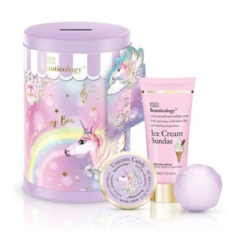 Baylis & Harding Body care gift set in Unicorn money box 3 pcs