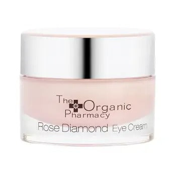 The Organic Pharmacy Rose Diamond Eye Cream with diamond powder 10 ml