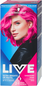 Schwarzkopf LIVE hair color Shocking Pink 93