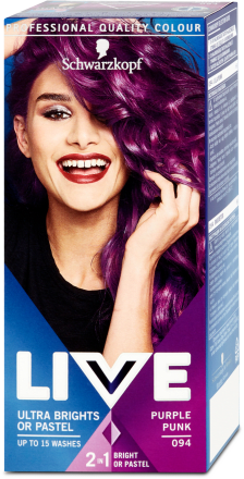Schwarzkopf LIVE hair color Purple Punk 94