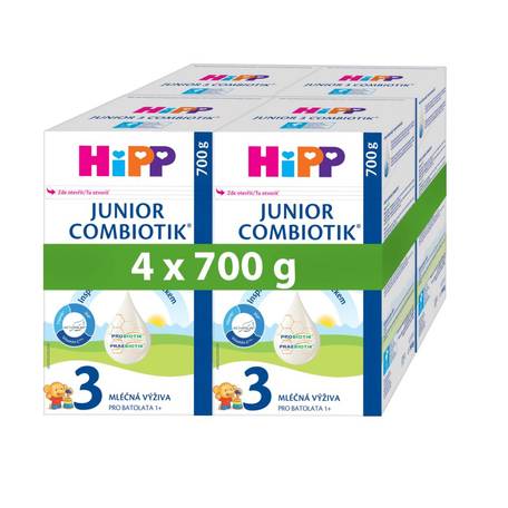 Hipp 3 JUNIOR Organic Combiotic Milk Formula 4 x 700 g
