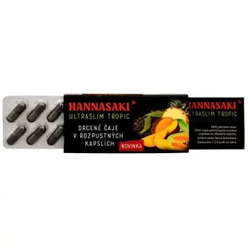 Hannasaki Ultraslim Tropic travel pack 10 capsules