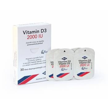IBSA Vitamin D3 2000 IU 30 mouth-soluble films