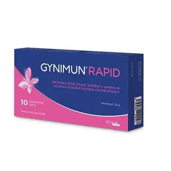 GYNIMUN Rapid 10 vaginal suppositories