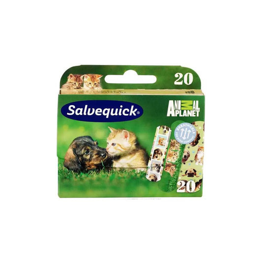 SALVEQUICK Animal Planet 20 pcs band aids