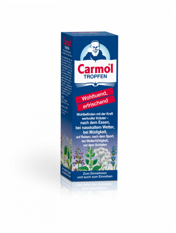 Carmol Herbal drops for Stomach discomfort, Nervousness and headache 40 ml