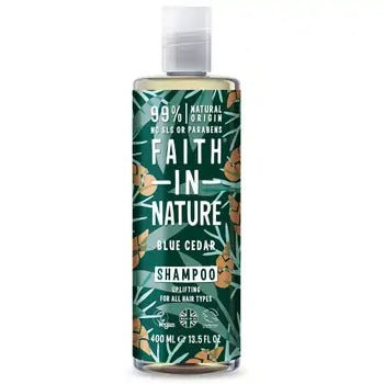 Faith in Nature Shampoo Blue cedar 400 ml