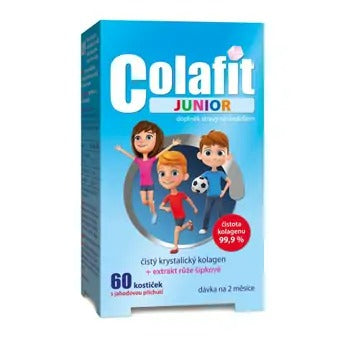 Colafit Junior 60 cubes Pure Collagen Strawberry flavor
