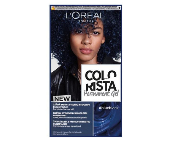 L'Oréal Paris Colorista permanent hair coloring gel Blue Black