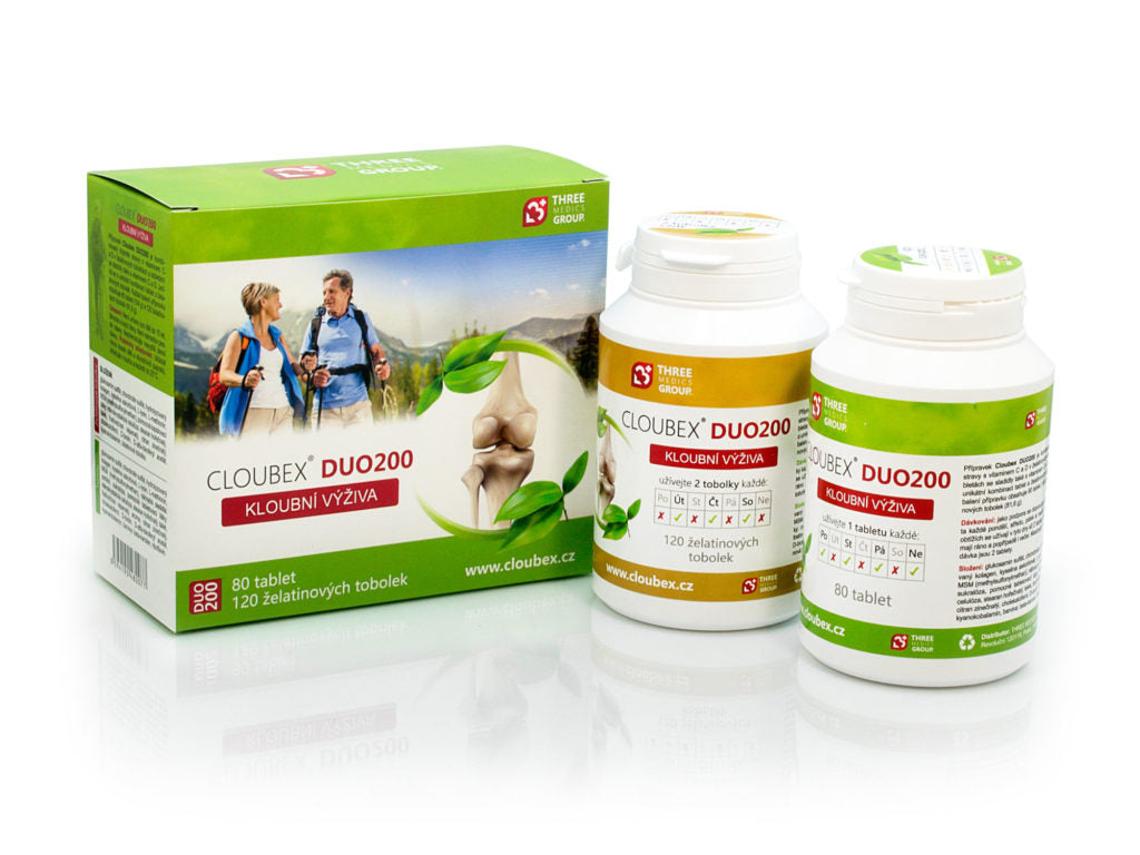 Cloubex® DUO200, 80 tablets + 120 gelatin capsules