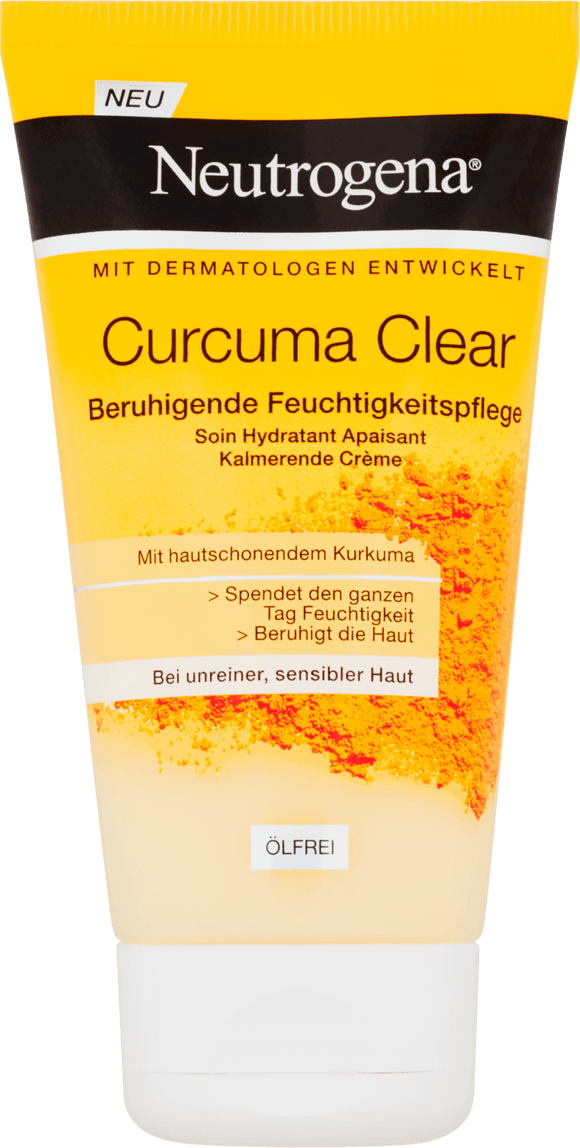 Neutrogena Curcuma Clear moisturizing cream, 75 ml