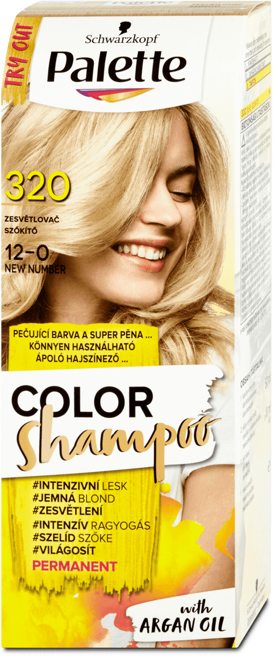 Schwarzkopf Hair Color Shampoo Lightener 320, 70 ml