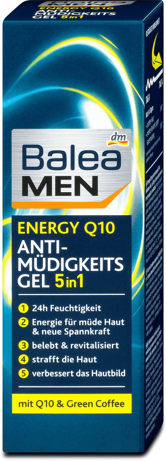 Balea MEN Energy Q10 Face Gel, 50 ml