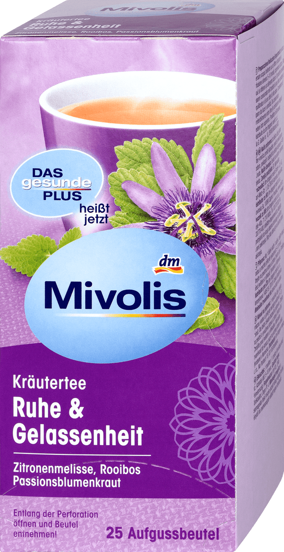 Mivolis herbal tea calm & relaxation, 50 g