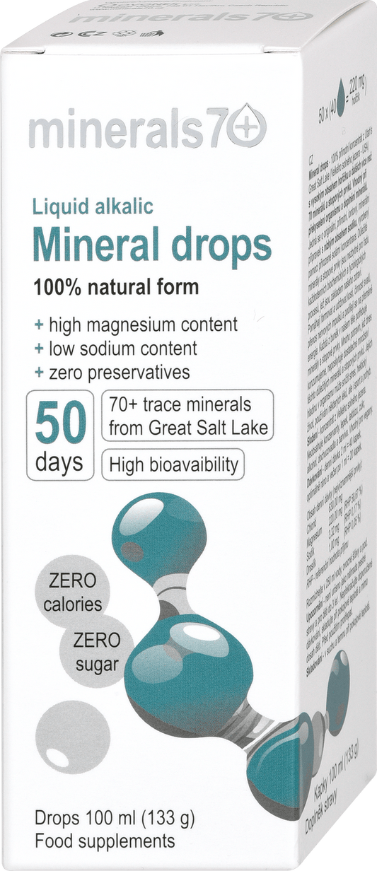 Minerals70+ food supplement Mineral Drops, 100 ml