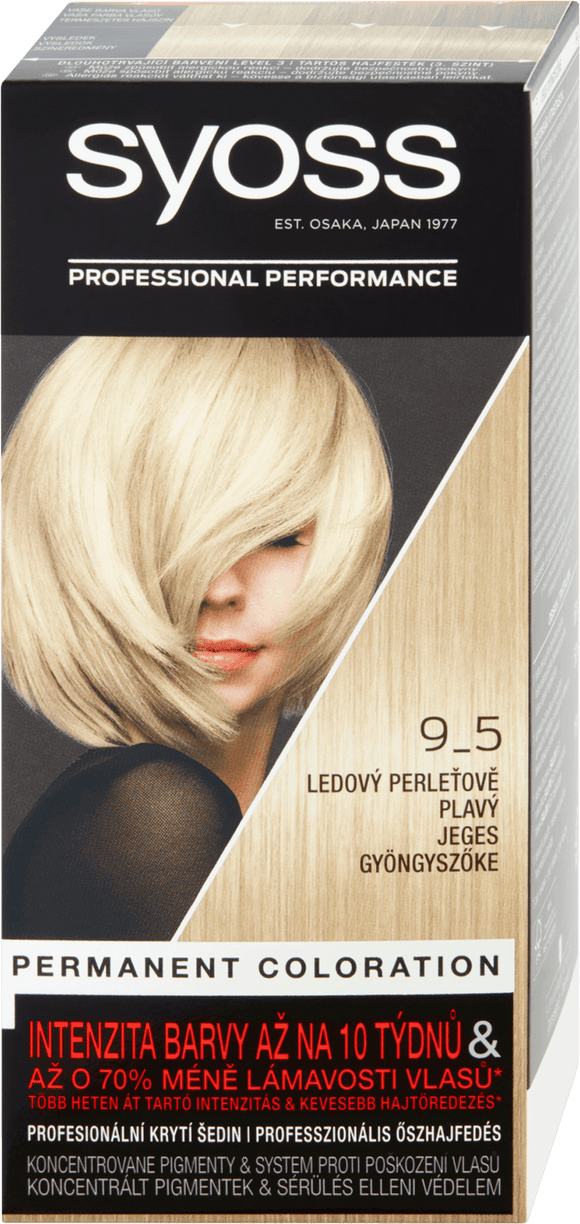 Syoss hair color Ice pearly blond 9-5