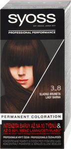 Syoss hair color Sweet brunette 3-8