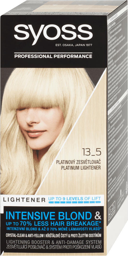 Syoss hair color Platinum Lightener 13-5