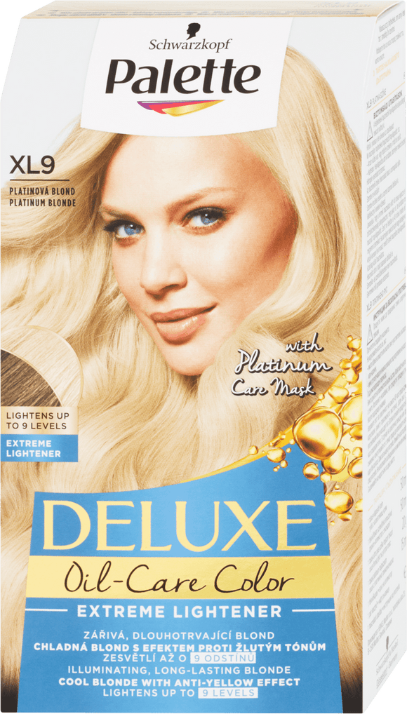 Schwarzkopf Palette Deluxe hair lightener Platinum blond XL9