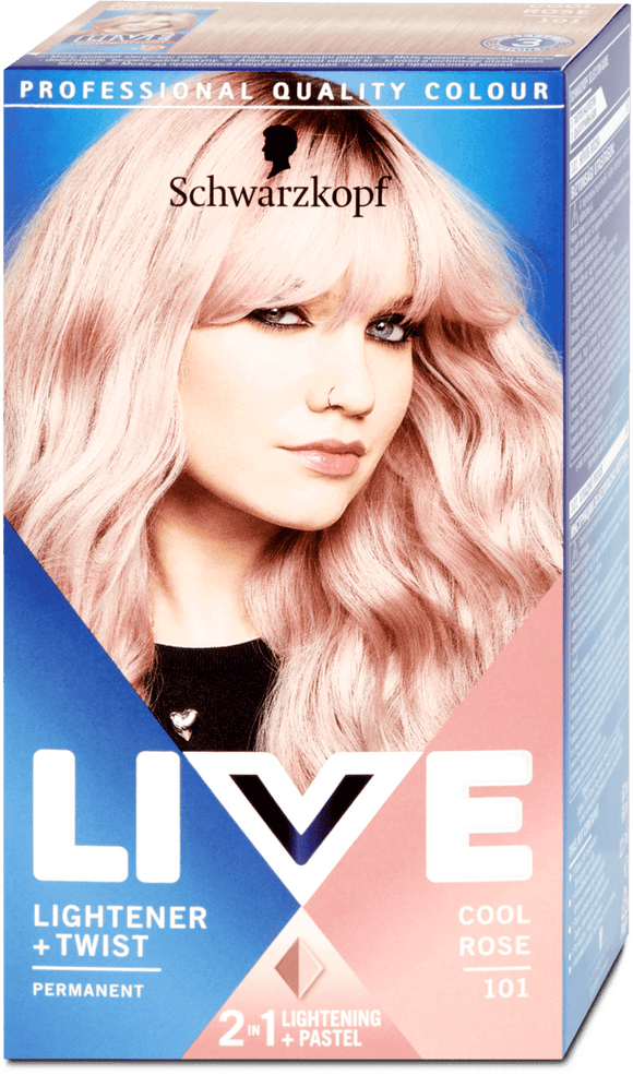 Schwarzkopf Live Live hair color Cool Rosé 101