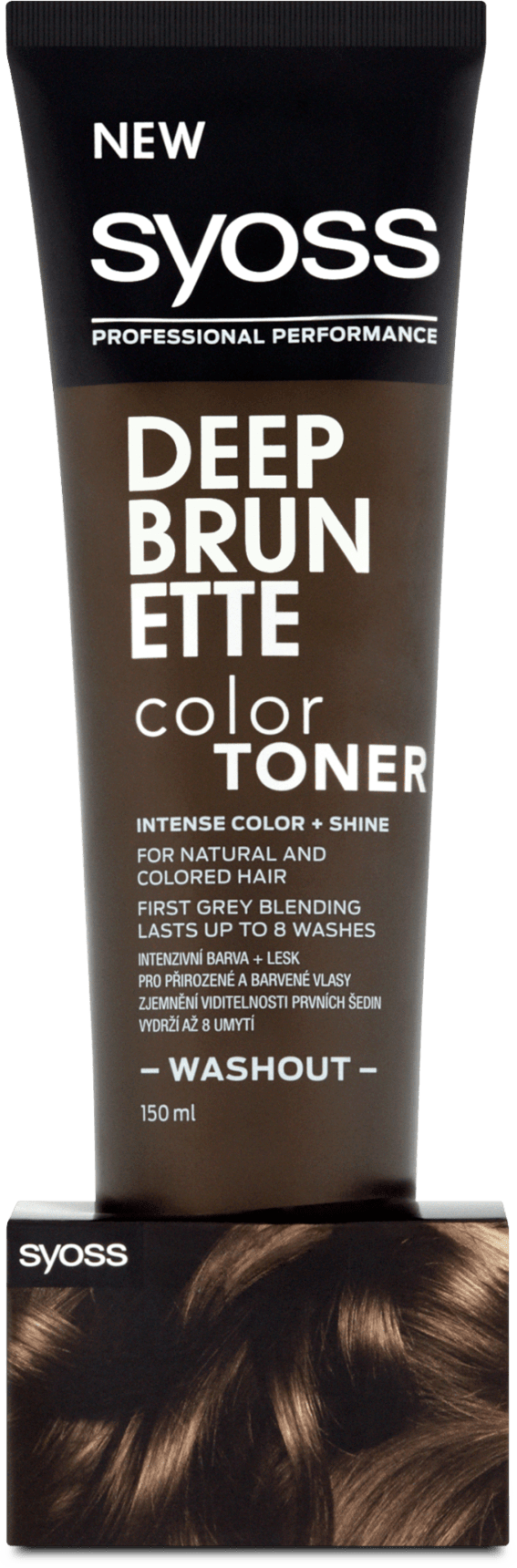 syoss Hair Color Toner dark brown, 150 ml