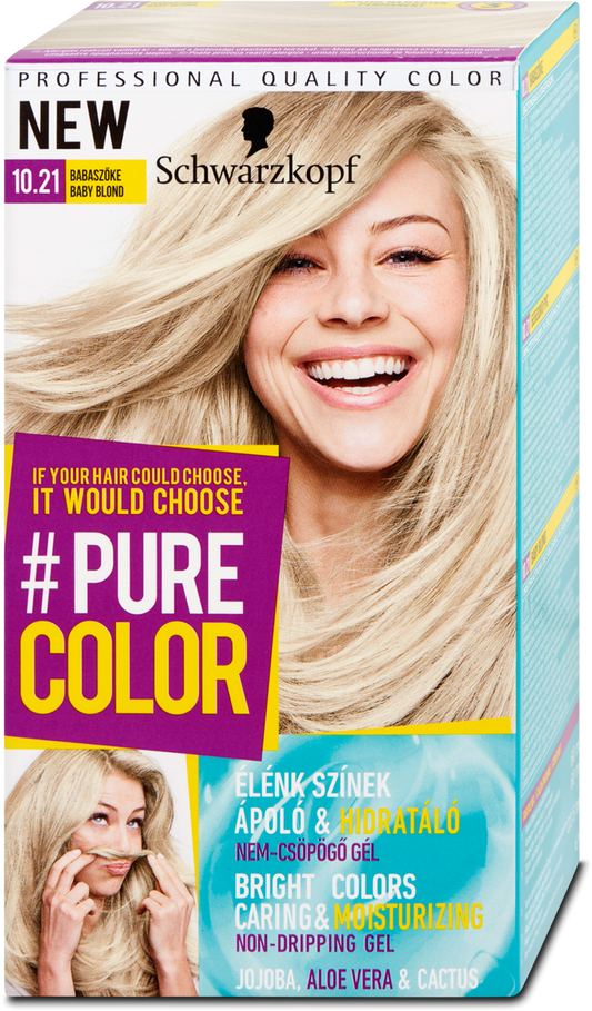 Schwarzkopf Pure Color Hair Color Blonde Baby Blond 10.21, 142.5 ml