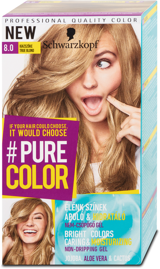 Schwarzkopf Pure Color Hair Color Real blond 8.0, 142.5 ml