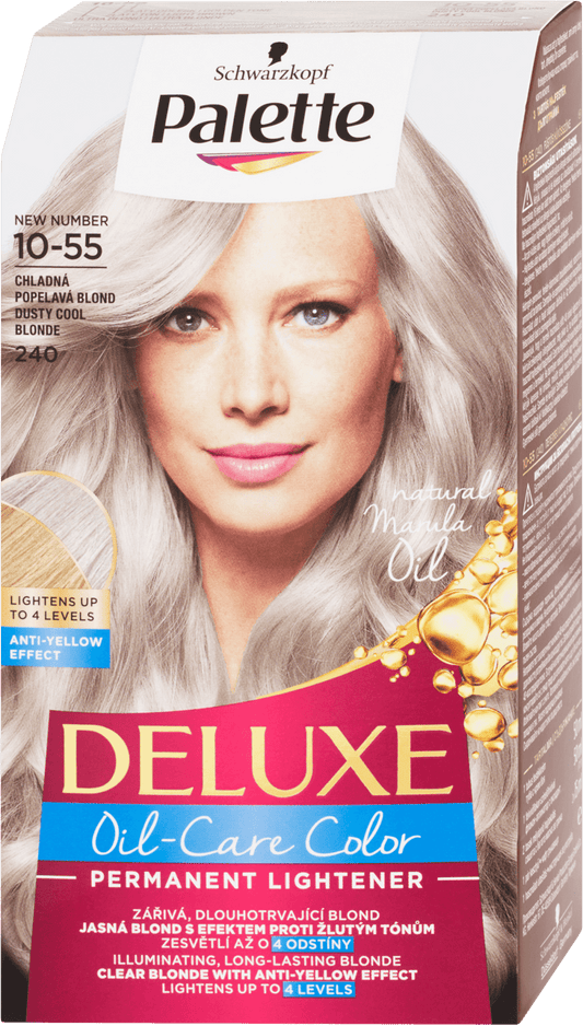 Schwarzkopf Palette Deluxe Hair Color Cool Ash Blonde 240, 130 ml