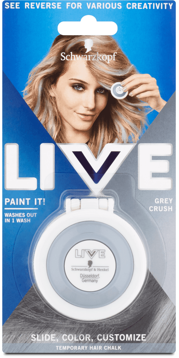 Schwarzkopf Live Paint It! Gray Crush Washable Chalk