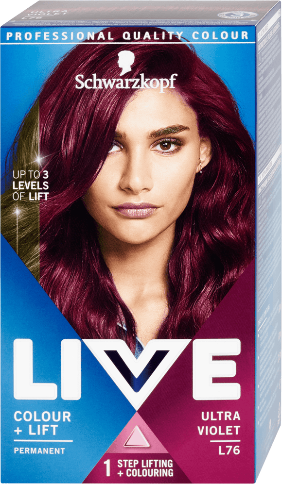 Schwarzkopf Live hair color Ultra Violet L76