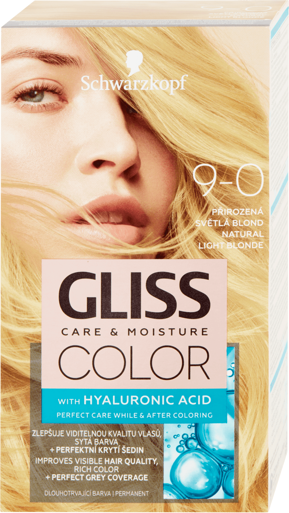 Schwarzkopf Gliss Hair Color Natural Light Blond 9-0