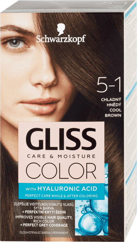 Schwarzkopf Gliss Hair Color Cool Brown 5-1