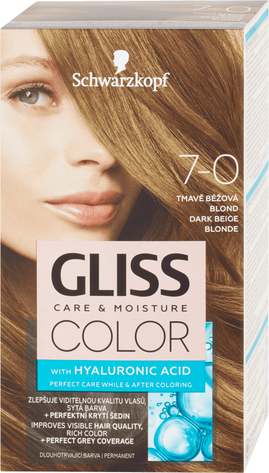 Schwarzkopf Gliss Color Dark Beige Blond 7-0