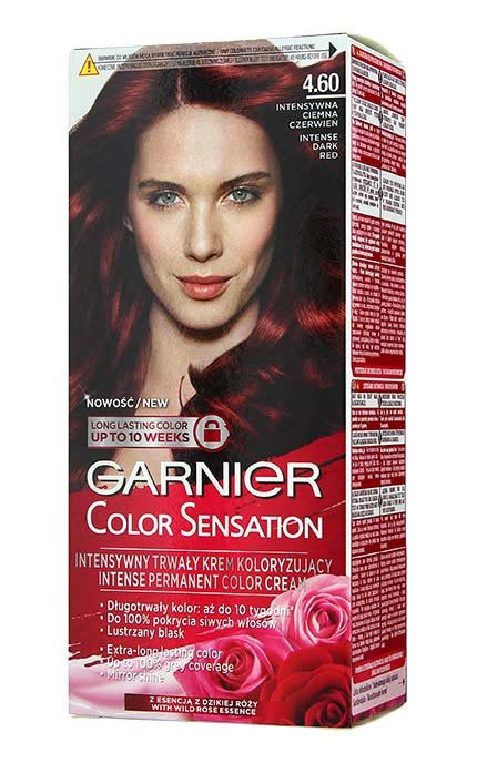 GARNIER Color Sensation hair color Intense dark red 4.60